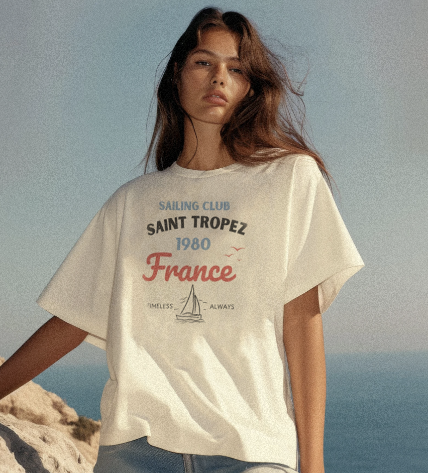 St-Tropez 1980 France T-Shirt