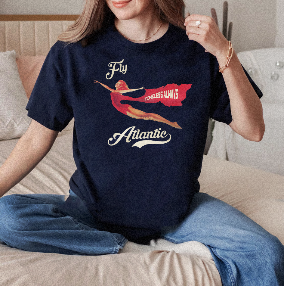 Fly Atlantic T-Shirt Navy