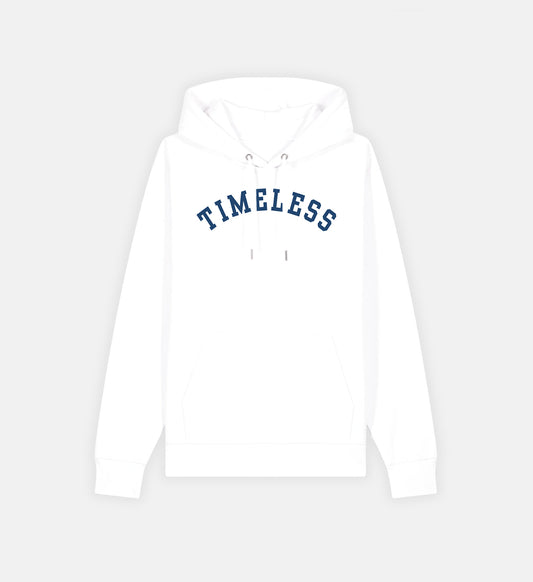 Timeless College Hoodie White