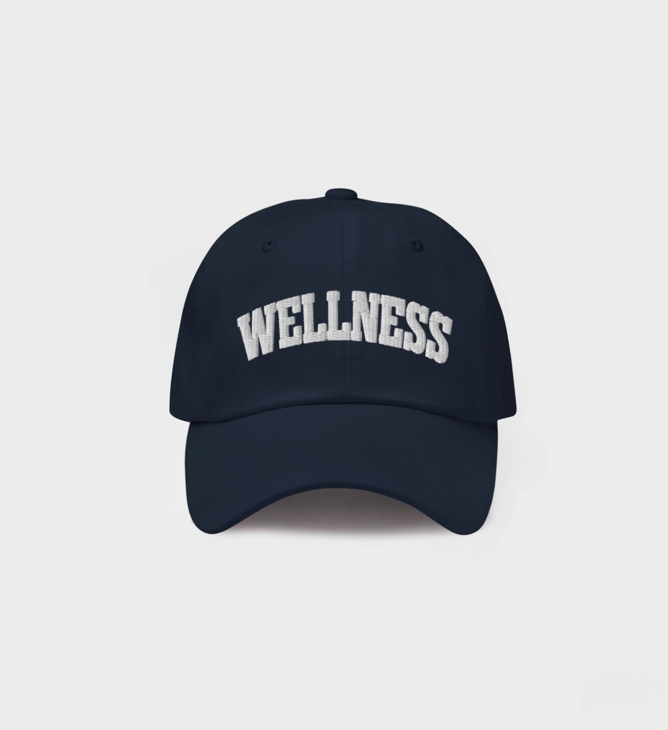 Timeless Always Wellness Club Hat in navy with white 