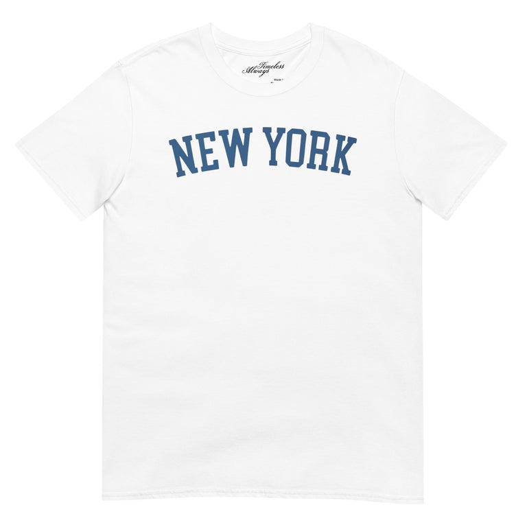 New York White/Blue T-Shirt