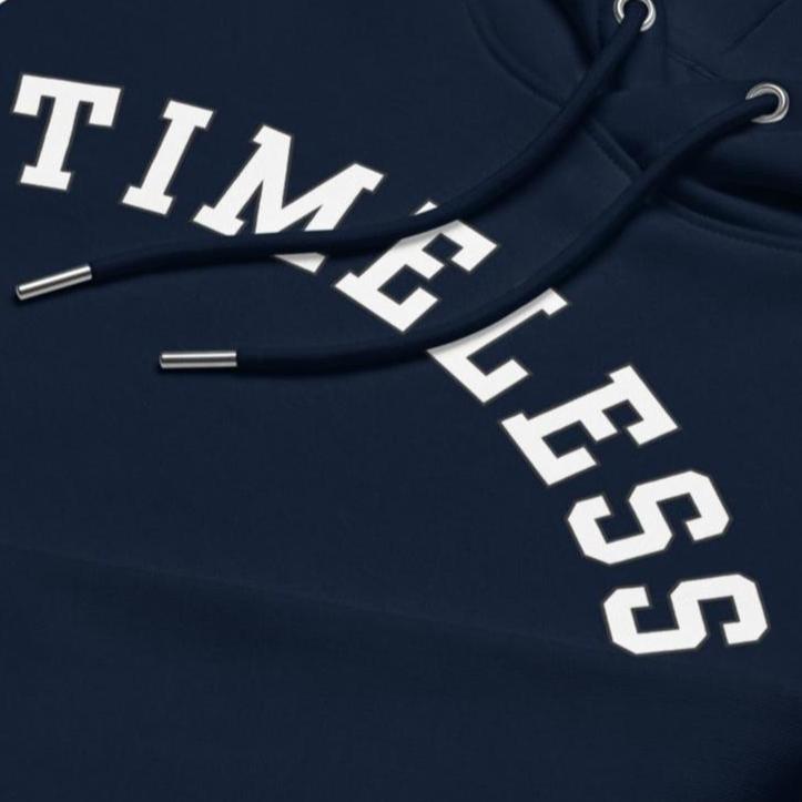 Timeless College Hoodie Navy