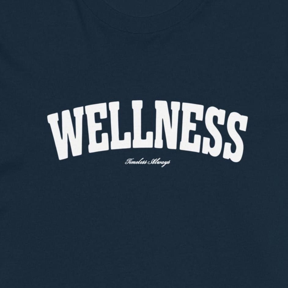 Wellness T-Shirt - White/Navy