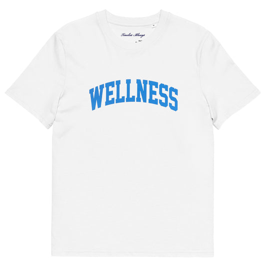 Wellness T-Shirt - White/Blue