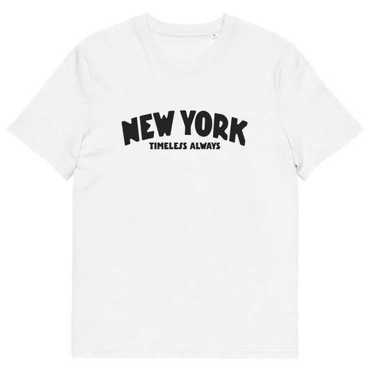 New York t-shirt White/Black