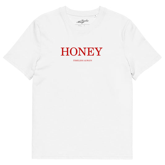 Honey t-shirt Red/White