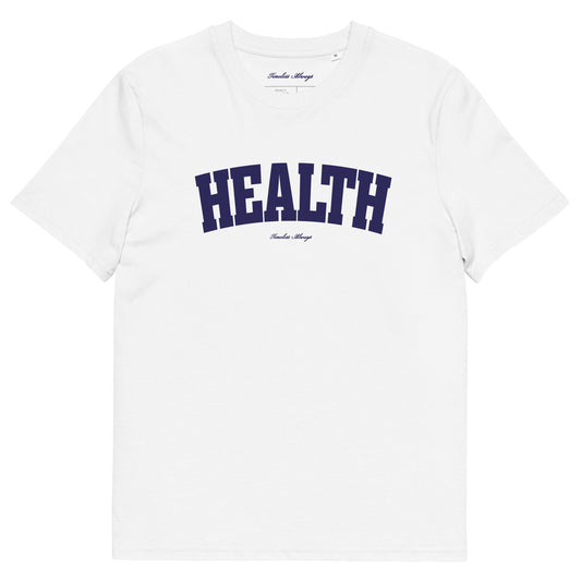 Health t-shirt - Navy/White