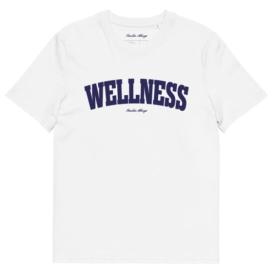 Wellness t-shirt - Navy/White