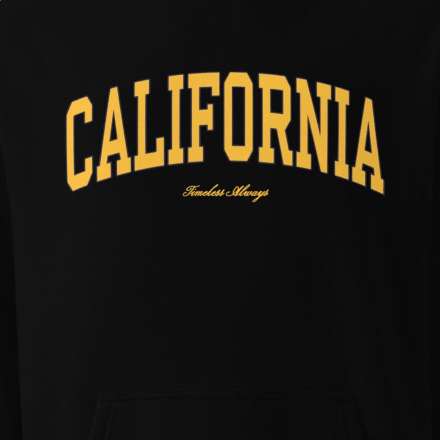 California Hoodie Black/Gold