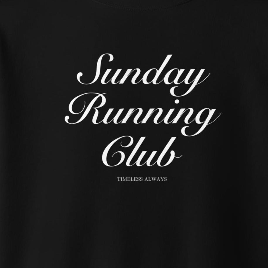 Sunday Running Club Sweatshirt Black