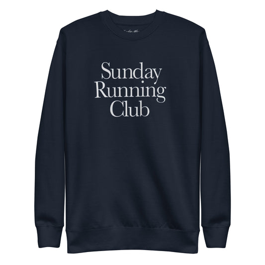 Sunday Running Club Sweatshirt Navy