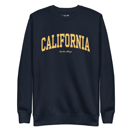 California Sweatshirt Navy/Gold